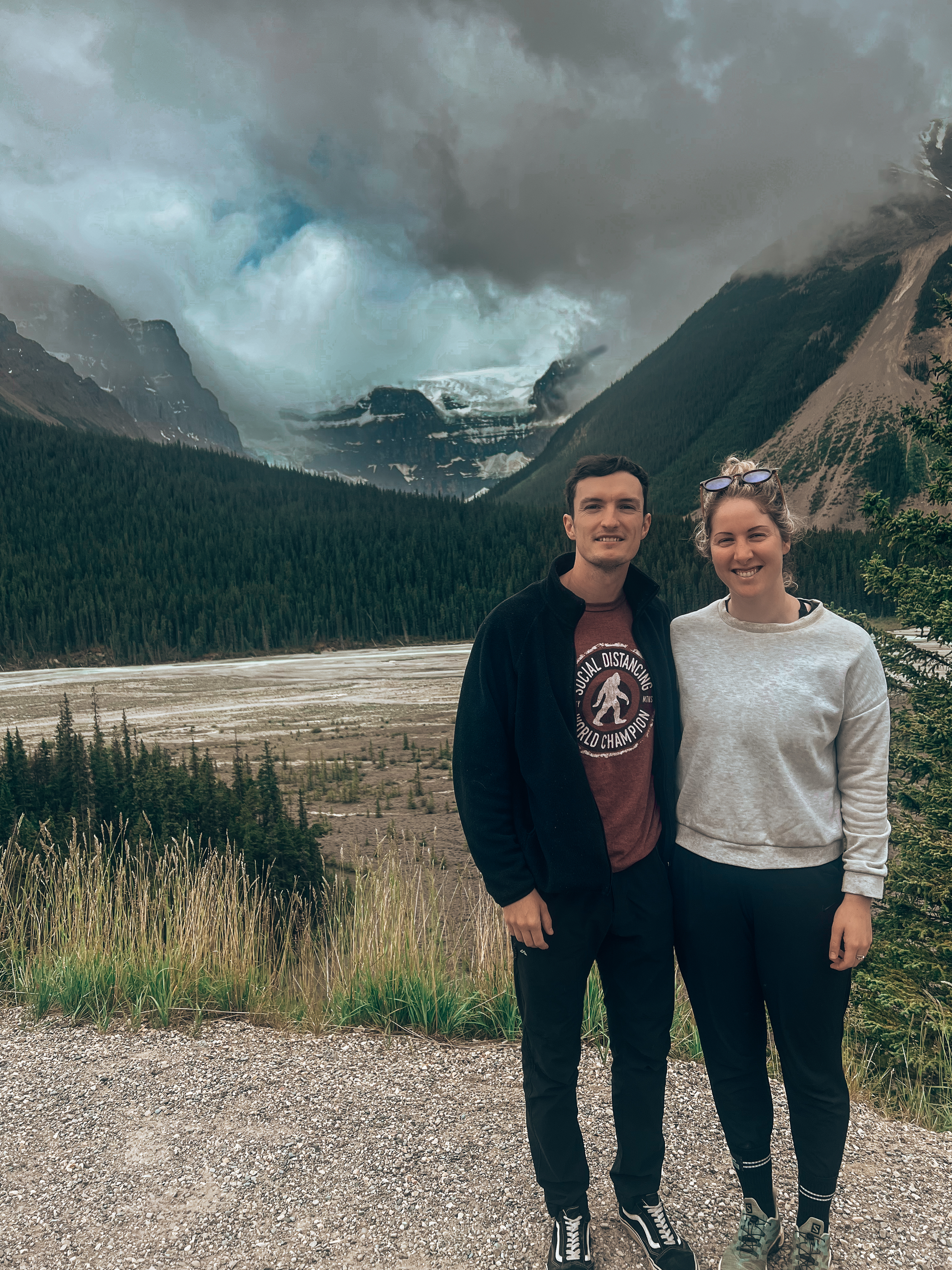 Taylor and Evan on their journey